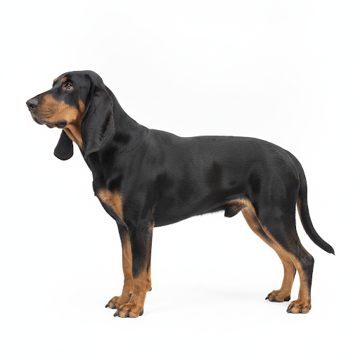 Coonhound Noir et Feu